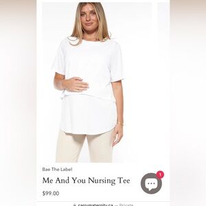 NWT Bae the label t shirt